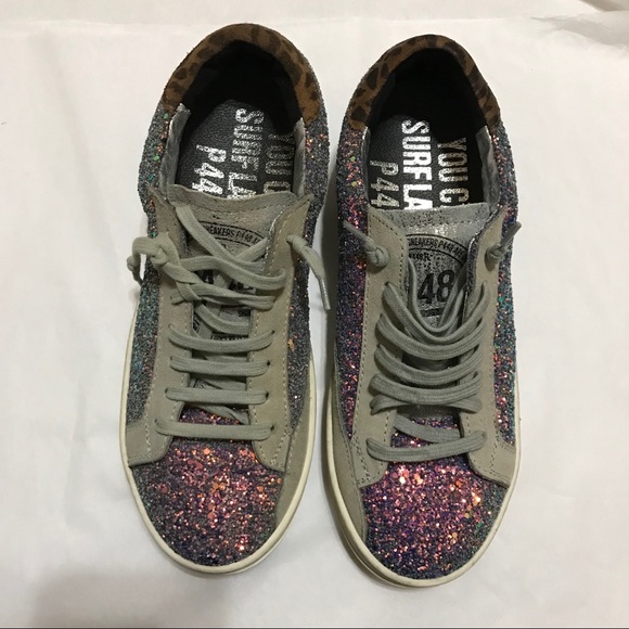 p448 multicolor glitter